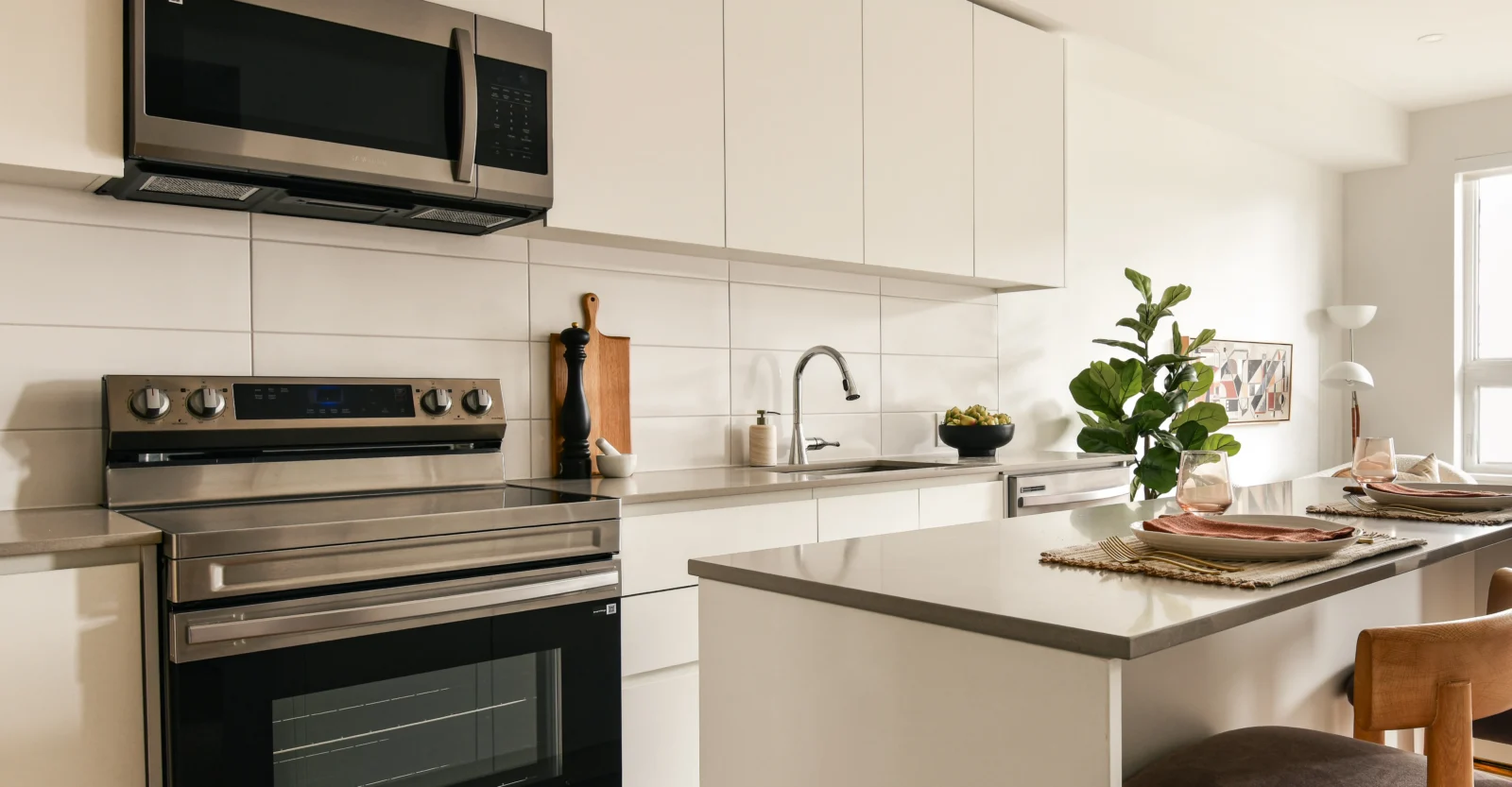 Quartz countertops